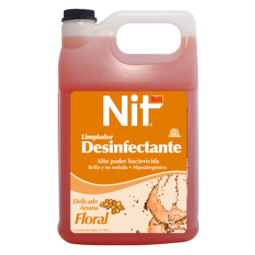 DESINFECTANTE BACTERICIDA FLORAL PRESENTACIÓN  1 GAL